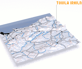 3d view of Irhil-n- Touila